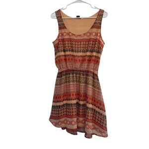 Juniors Love Ari Aztec Style Dress, Large